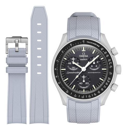Watch Band Stanchev Soft Silicone 20mm For Omega X Swatch