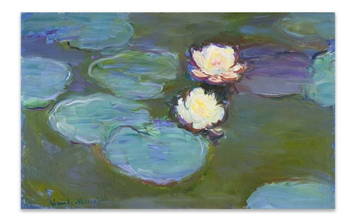 Cuadro Canvas Fine Art Nenufares 1898 Monet 50x80 M Y C