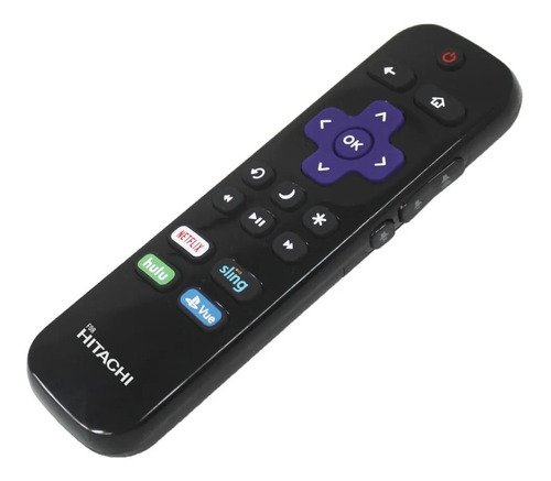 Control Remoto Para Pantalla Hitachi Smart Tv Netflix Hulu 