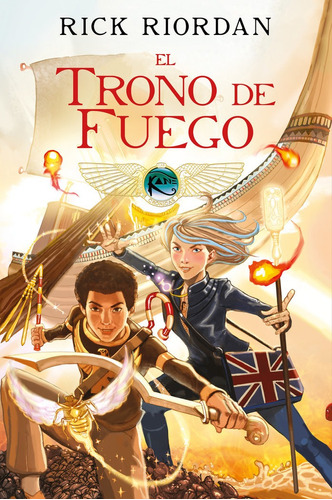 El Trono De Fuego (las Crãâ³nicas De Los Kane [cãâ³mic] 2), De Riordan, Rick. Editorial Montena, Tapa Dura En Español