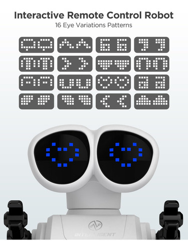 Robot Control Remoto Emo Robótico Recargable+walkie Talkie