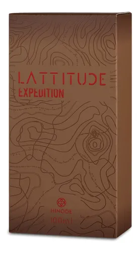 Perfume masculino lattitude online expedition hinode 100ml