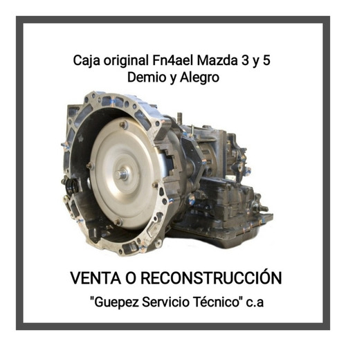 Caja Mazda 3, 5, 626 (incluye Turbina Aceite Instalación)