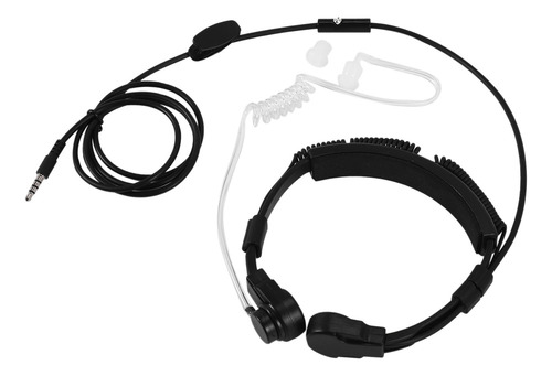 Nuevo Auriculares Con Micrófono Táctico Con Garganta De 3,5