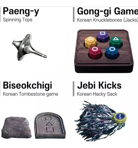 J A Juego Del Calamar, Juego Tradicional Coreano