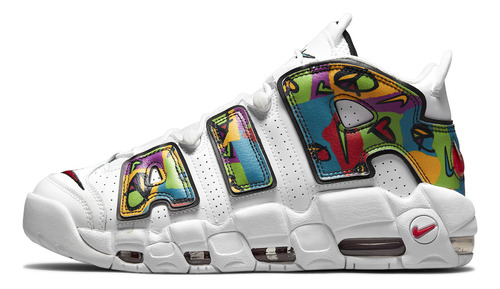 Zapatillas Nike Air More Uptempo Peace, Love, Dm8150-100   