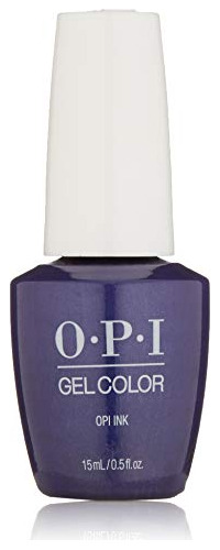 Opi Gelcolor, Opi Ink, Esmalte De Uñas En Gel Morado, 0.5 Fl