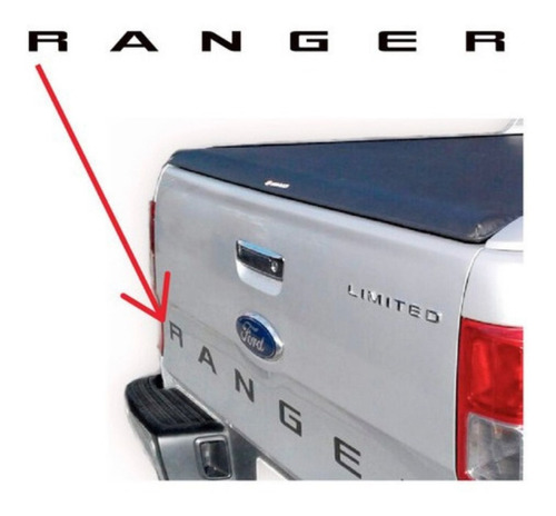 Calcomanía Trasera Para Ford Ranger