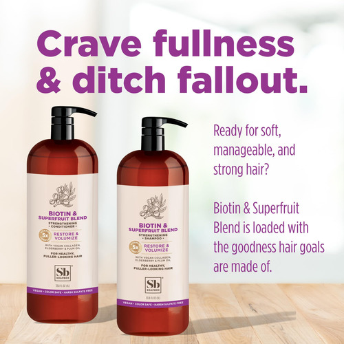 Conjunto De Shampoo E Condicionador Soapbox Biotina E Superf