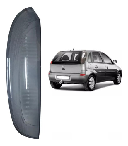 Lente Da Lanterna Corsa Hatch 02a12 Com Cola Lado Motorista 