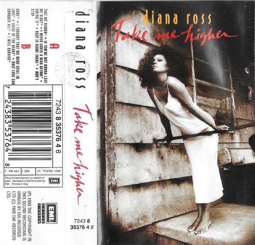 Cassette   Diana Ross   Take Me Higher     Edición Inglesa 