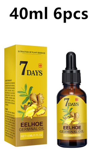 Tratamiento De Pérdida De Cabello Con Jengibre, 40 Ml, 2 Uni