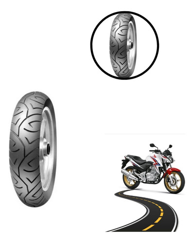 Pneu 110/70-17 + 140/70-17 Cb 300 Twister Fazer Sport