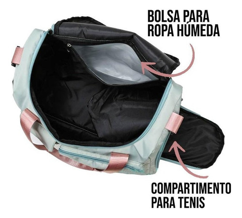 Y Maleta Gym Ejercicio Bolsa Viaje Casual Moda Morral