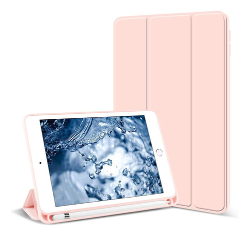 Funda Inteligente Para iPad Mini 5 Con Soporte Para Apple Pe