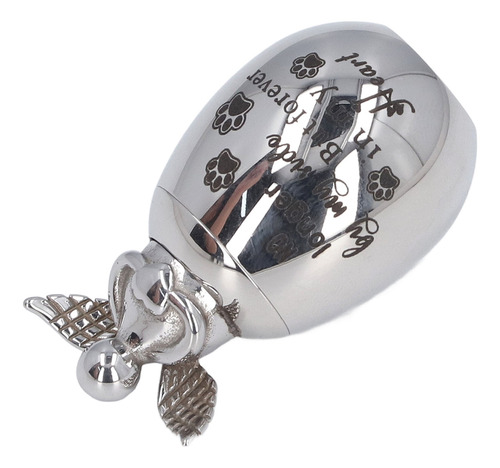 Urna De Cremación Pet Urns For Ashes, 30 X 40 Mm, Acero Inox