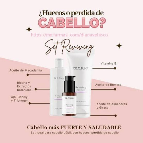 Farmasi Reviving Kit Shampoo 225 Ml Botella
