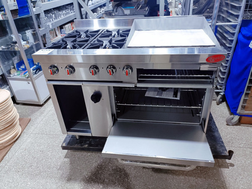 Imagen 3 de 5 de Cocina Industrial Plancha Horno Gratinad Ib. Iboia 8661 Xavi