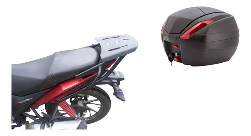 Parrilla Para Moto Honda Cb 125f 2023 Baúl Tomcat 34 Litros