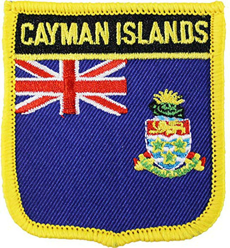 Islas Caimán  país Escudo Parche