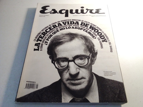 Revista Esquire Woody Allen N° 1 En Español Octubre 2007