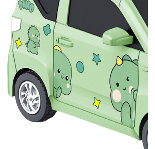 Mealheiro Em Forma De Carro Com Brinquedos Educativos Verde
