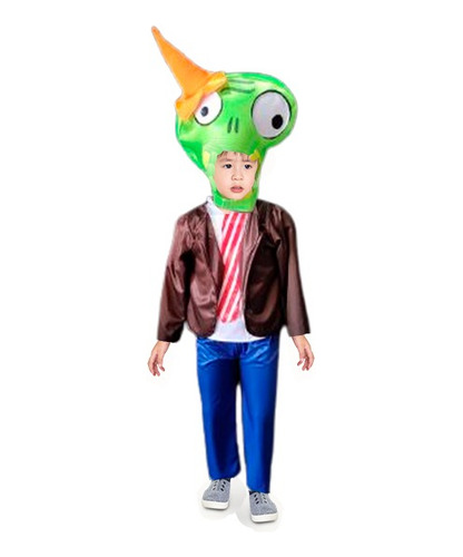 Disfraz De Zombie Inspirado Halloween Accesorio Dia De Muertos Personaje Terror Fiesta Noviembre Niño