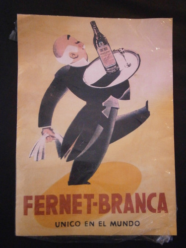 Poster  Afiche  Publicidad Fernet Branca