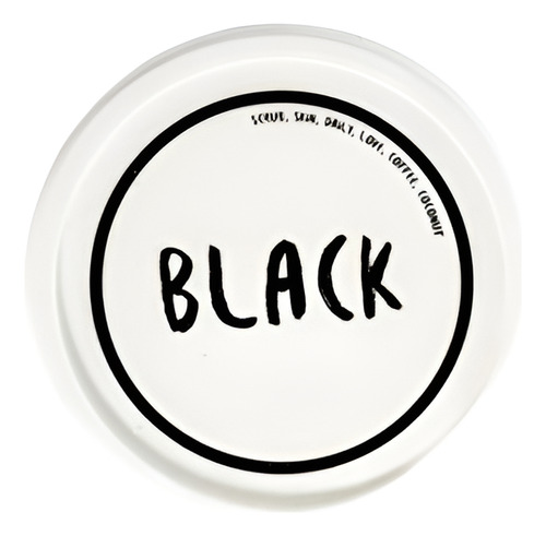 Let's Coco - Black - Exfoliante De Café Y Coco (tonificante)