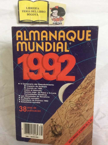 Almanaque Mundial - 1992 - Editorial America