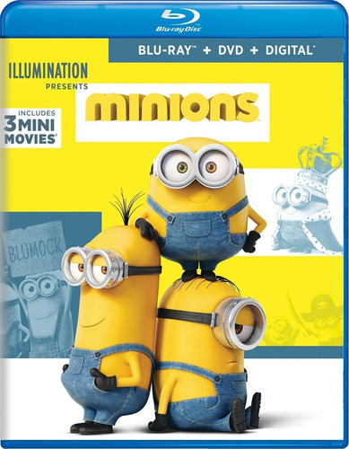 Blu-ray + Dvd Minions