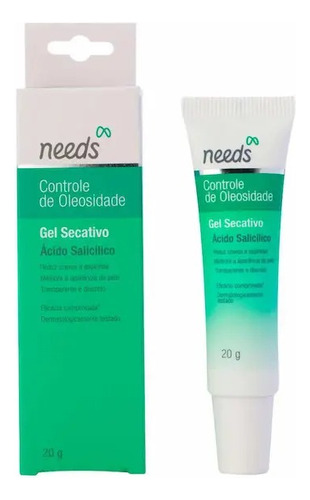 Gel Secativo Para Espinhas Needs Controle De Oleosidade 20g Todo Tipo De Pele Dia/noite