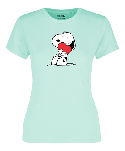 Polera Estampada Mujer Snoopy W