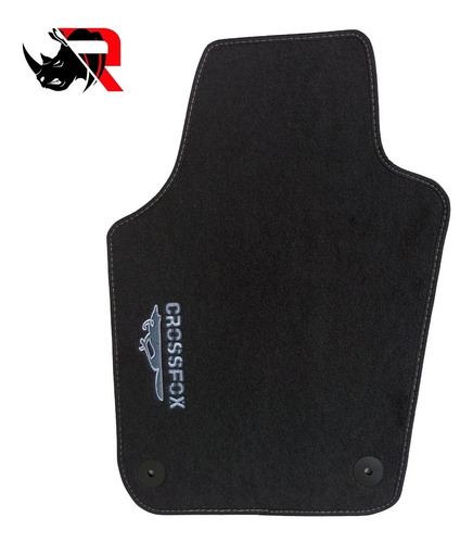 Imagen 2 de 5 de Tapetes Compatibles Con Cossfox Volkswagen Gris - Blanco