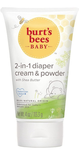 Burt's Bees Crema Para Rozadura De Pañales, Sin Talco, Baby
