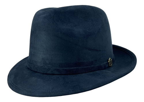 Sombrero Napolitano Fedora Gamuza Marca Regia