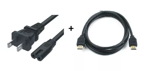 bandeja hemisferio Compañero 1 Cable De Corriente Para Playstation+1 Cable Hdmi 1.2 Mtros