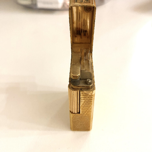 Dupont Encendedor Bañado Enchapado Oro Excelente Estado (Usado)