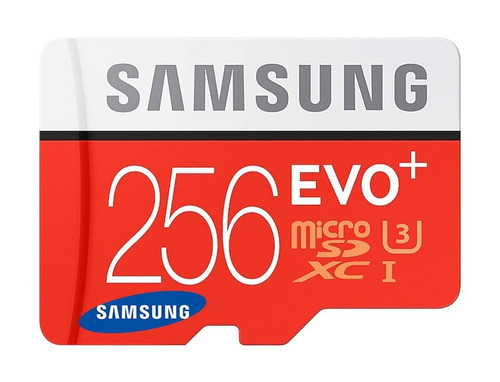 Cartão Samsung Micro Sdxc Evo 256gb 100mb/s Uhs-3 4k Lacrado