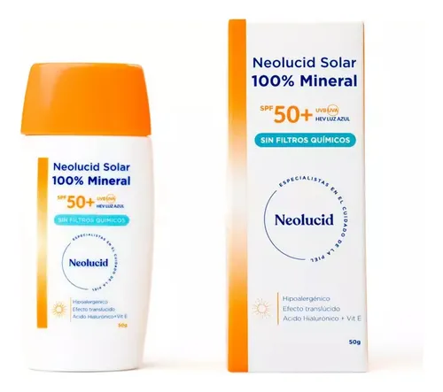 Neolucid Protector Solar Fps 50+ 100 % Mineral X 50 Gr