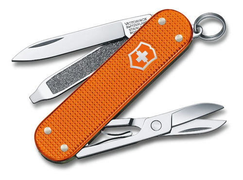 Navaja Suiza Victorinox Alox Edicion Limitada Naranja Tigre