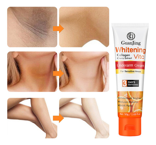 Crema Blanqueadora For Belleza Corporal, Entre Piernas Y Ro