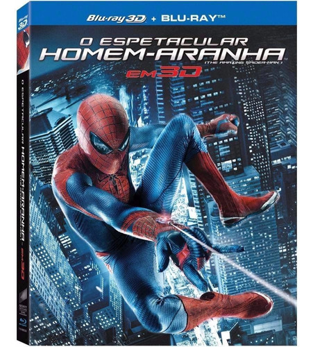 Blu-ray 3d + 2d O Espetacular Homem-Aranha