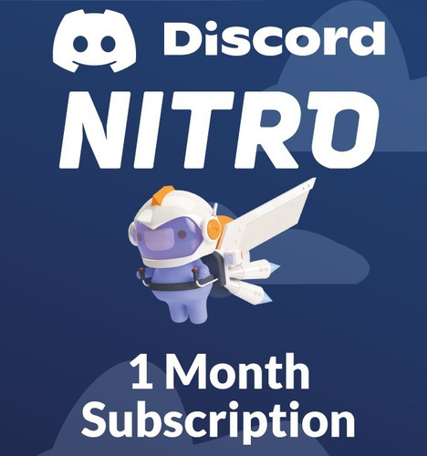 Imagen 1 de 1 de Discord Nitro 1 Año