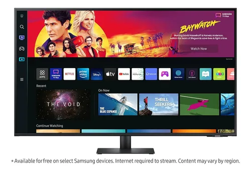 Samsung M70b Monitor Smart 4k Uhd Hdr10 + Streaming Tv 43''