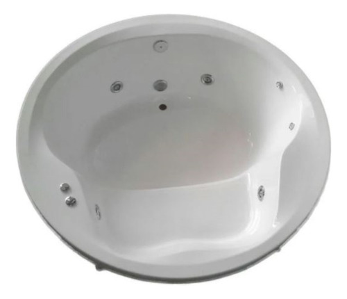Hidromasaje Jacuzzi Redondo Exterior Duo 160 Full 10 Jet 180