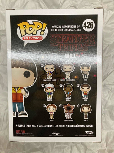 Will 426 Stranger Things S1 Funko Pop Netflix Nuevo Original