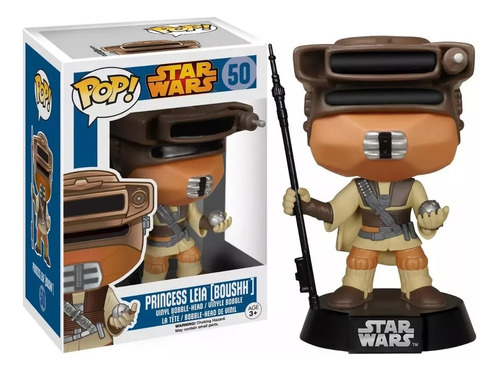 Funko Pop! Star Wars Princess Leia (boushh) #50 Caja Rota