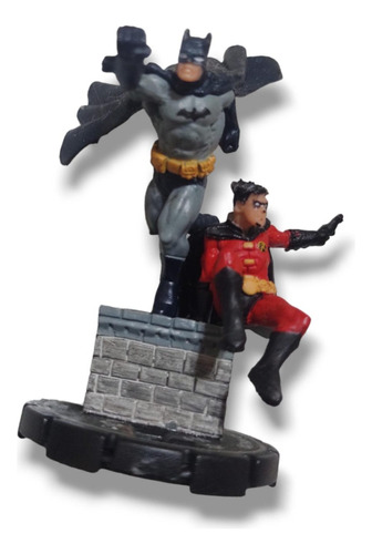 Batman & Robin Heroclix Neca Wizkids Games Dial Giratorio