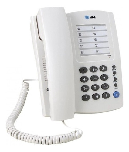 Telefone Interfone Fixo Hdl Centrixfone M Branco